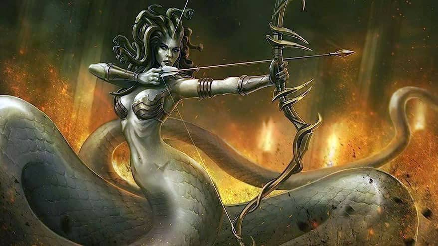 Celebrating Female ArchersHistorical & Mythological Icons-Medusa
